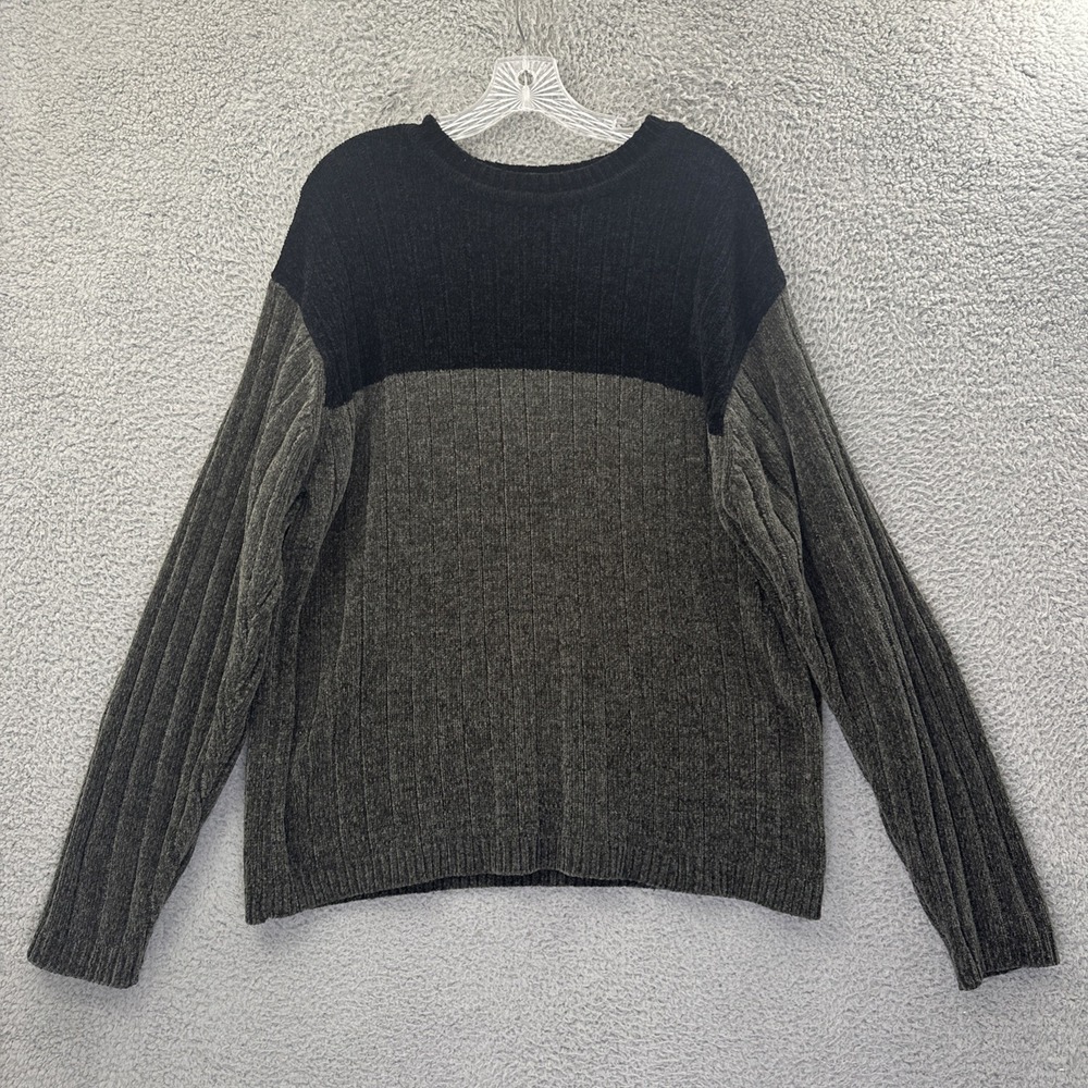 Vintage Croft & Barrow Knit Sweater 90s Grandpacore Grunge Retro Men's Large